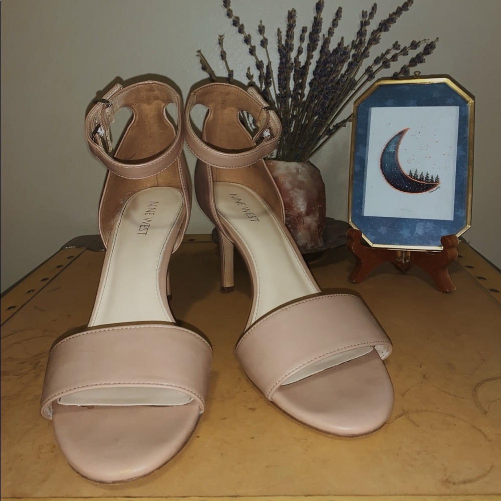 Nine West Peachy Strap Heels